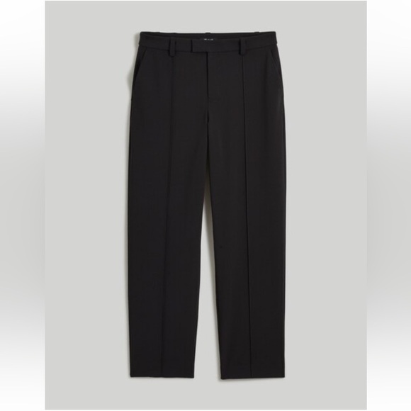 NWT Madewell The Petite Fairbanks Pant in True Black Size 6P - Picture 13 of 16
